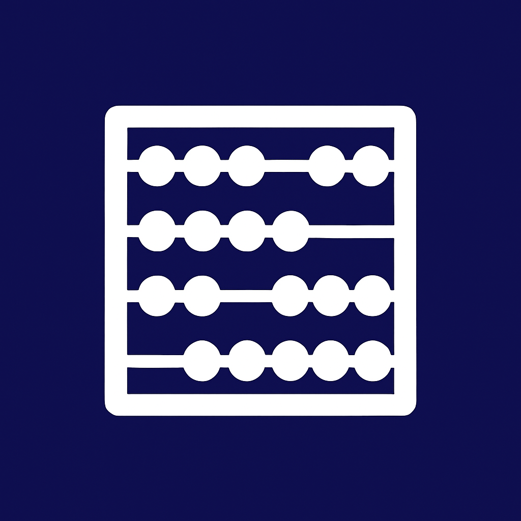 Ícono ábaco